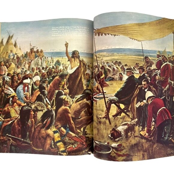 Time Life Books The Canadians 1977 By Ogden Tanner Old West Series Illustrated - Picture 10 of 10